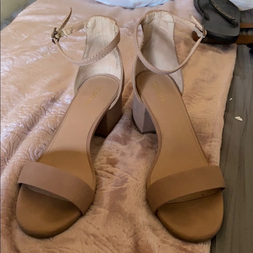 Merona heels from target